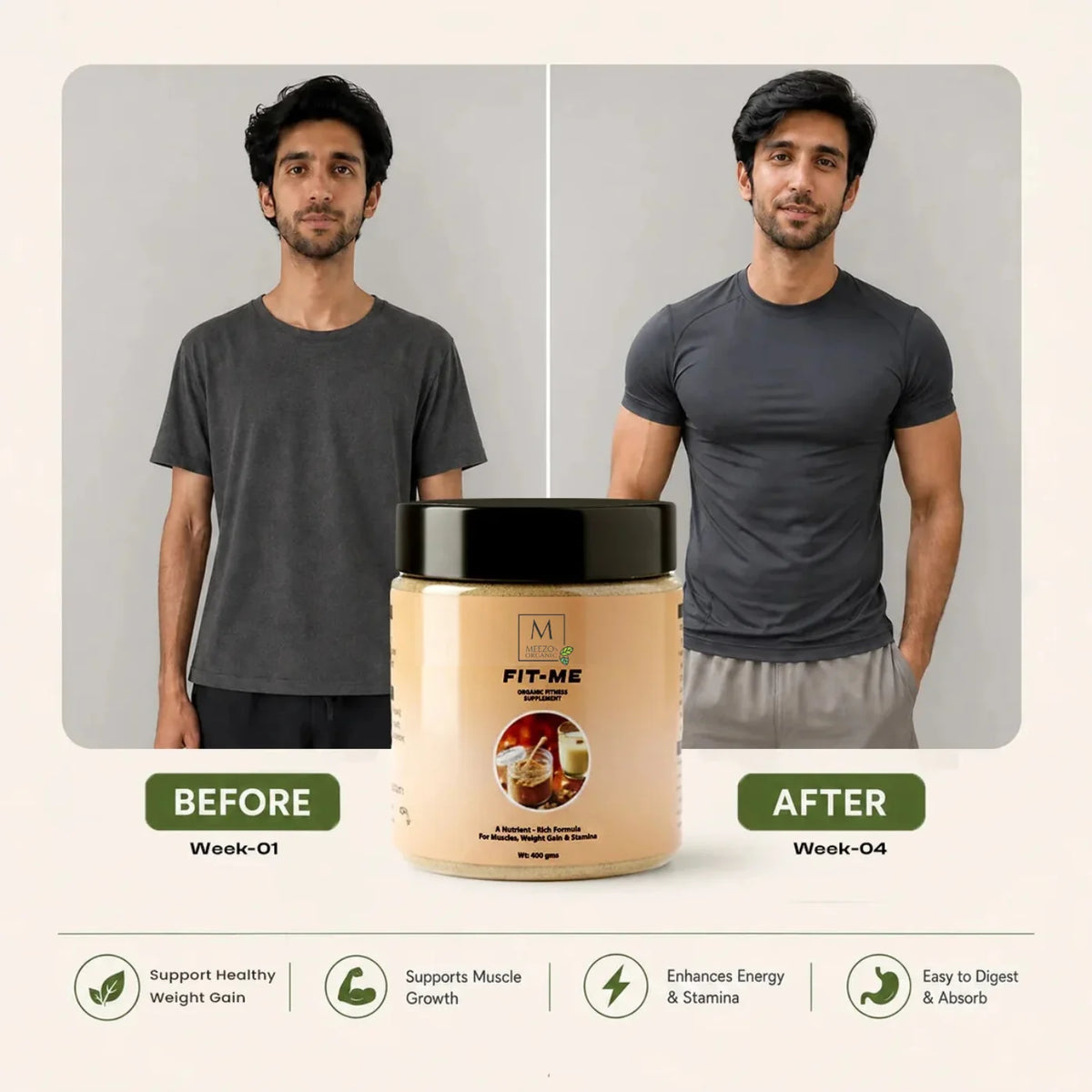 FIT-ME — Natural Weight Gain Supplement