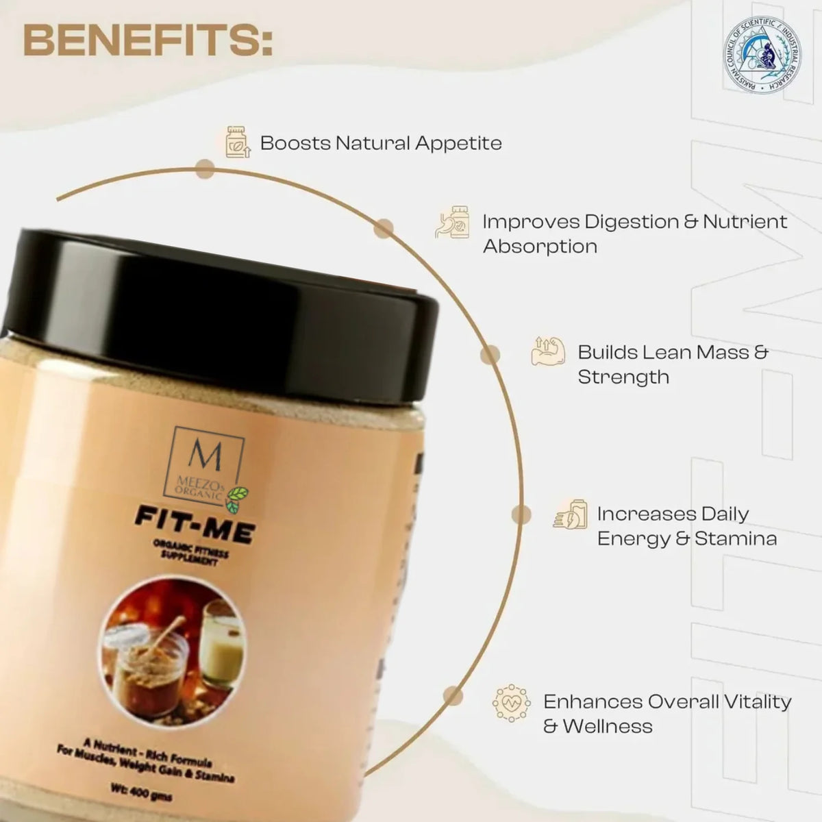 FIT-ME — Natural Weight Gain Supplement