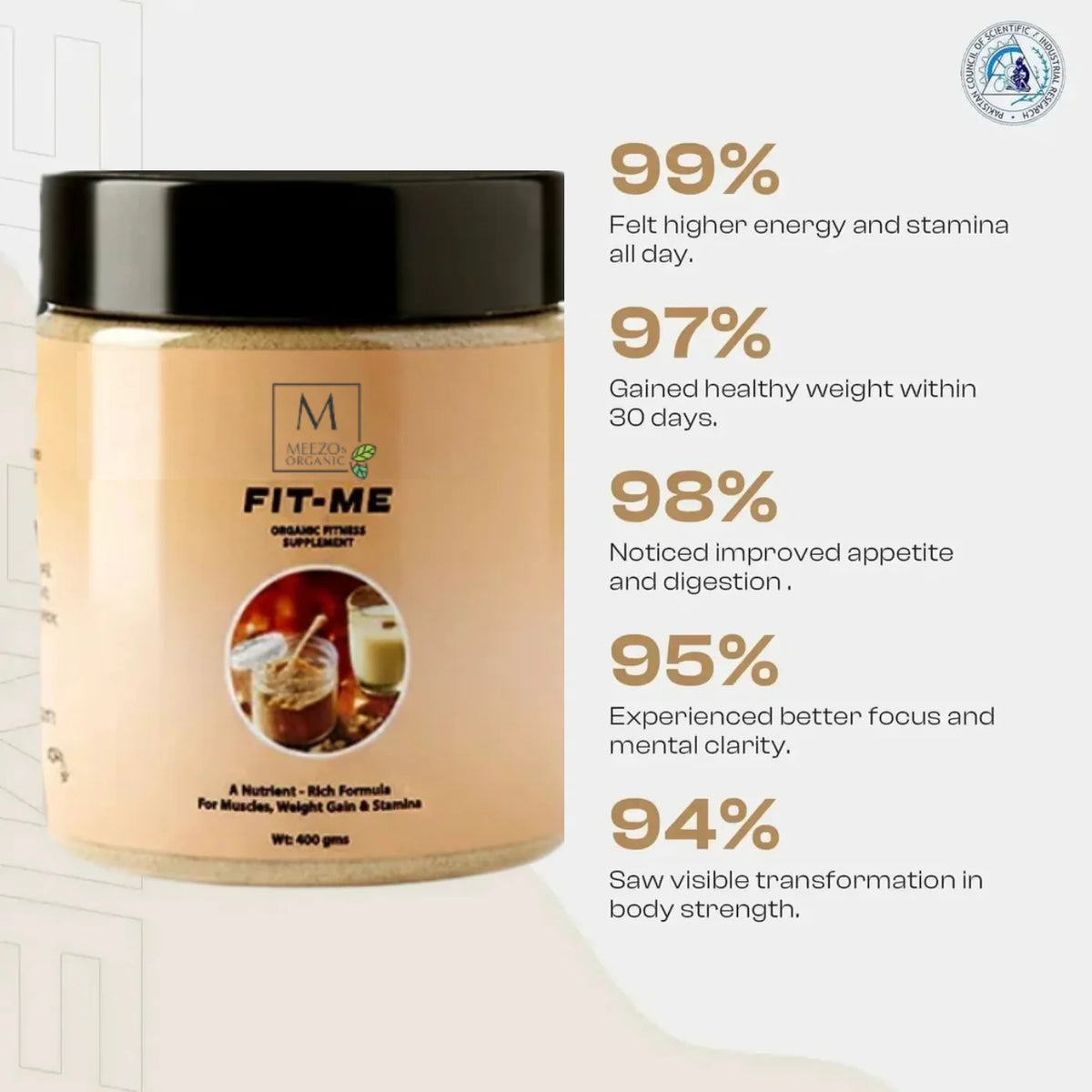 FIT-ME — Natural Weight Gain Supplement